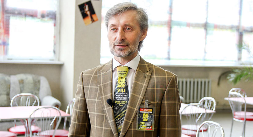 Директор фестиваля-конкурса «JAZZ-TIME» Олег Щербов